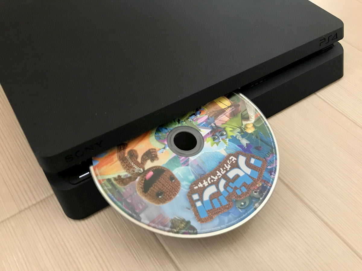 PS4に入っていたディスク