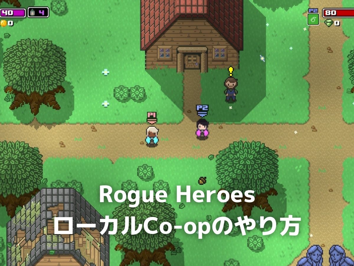 Switch「Rogue Heroes」ローカルCo-opのやり方