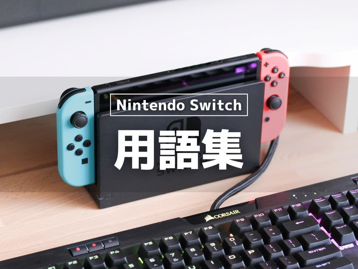 Nintendo Switch の基本的な用語集