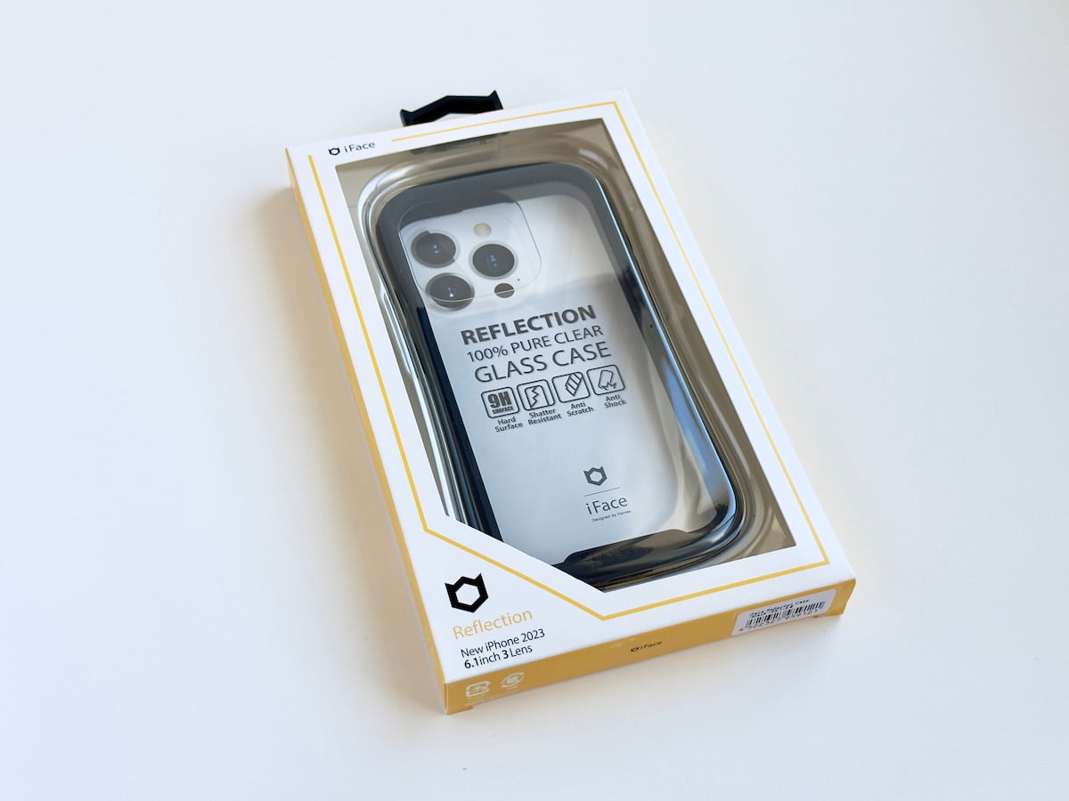 「iFace」iPhone15 Pro透明クリアケースの装着レビュー