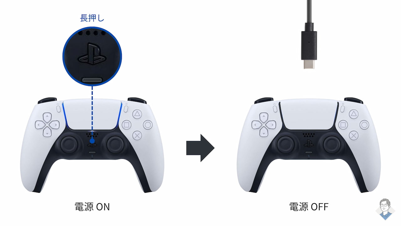 DualSense を複数デバイスに同時にペアリングして切り替える手順