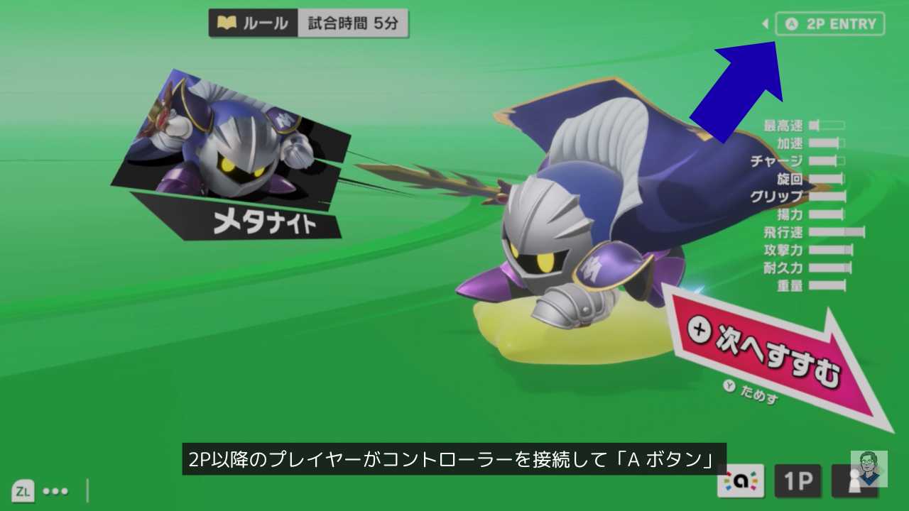 シティトライアルの画面分割のやり方