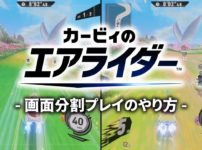 「カービィのエアライダー」画面分割プレイ（オフライン対戦）のやり方